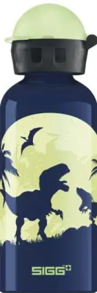 SIGG Alu Kids Glow Moon Dinos 0.4 l modrá / Fľaša / Hliník (8543.00)
