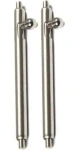 Tactical Sťažejka Nerez 22mm 2ks strieborná (8596311167102)