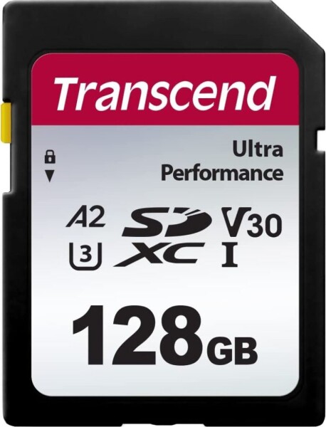 Transcend 340S SDXC 128 GB Class 10 UHS-I/U3 A2 V30 (TS128GSDC340S)