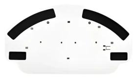 TESLA RoboStar iQ100 plastový držiak pre mop V2 / Náhradný diel / Suchý zips (8595689801991)