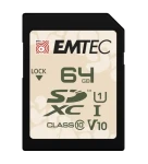 EMTEC Outdoor SD UHS-I U1 V10 64GB / čítanie: 90MBs / zápis: 20MBs (ECMSD64GXCU1OR)