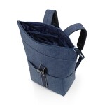 Dámsky rolovací batoh Reisenthel Rolltop Backpack Herringbone Dark Blue