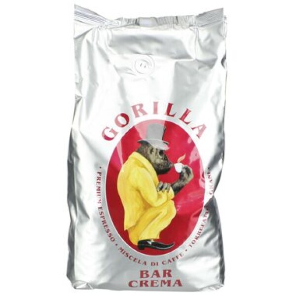 Joerges Espresso Gorilla Bar Crema 1 kg / Zrnková káva / 80% Arabica, 20% Robusta / Vákuové balenie (FF01GOBC)