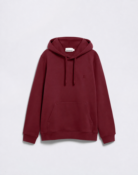 Armedangels Paarlo Fleece Hoodie 3639 velvet red L