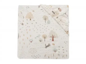 Jollein Prestieradlo napínacie 40/50 x 80/90 cm Tiny Park 1 ks (511-501-68102)