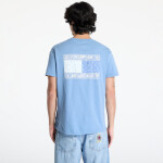 Tričko Tommy Jeans Regular Paisley Flag Tee Blue XXL