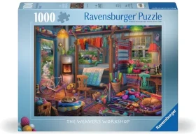 Ravensburger Puzzle Tkáčovská dielňa