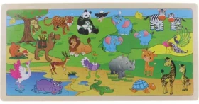 Orion Drevené puzzle Safari