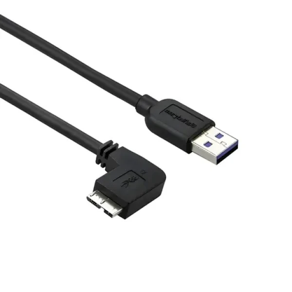 StarTech USB-A - Micro-USB kábel čierna / Prepojovací kábel / USB 3.0 / 5 Gbit / s / 0,5 m (USB3AU50CMLS)