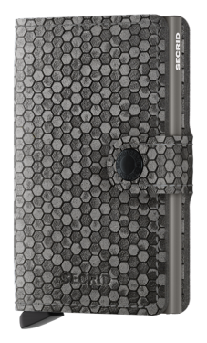 Mini peňaženka Secrid Miniwallet Hexagon Grey