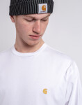 Carhartt WIP L/S Chase T-Shirt White/Gold L
