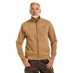 Bushman Pánska mikina so stojačikom Dorel, sandy brown XXXXL
