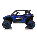 Mamido Mamido Elektrické autíčko Buggy UTV KCK 4x4 modré 24V | 800W | 50 kg | EVA | LED | 2,4 Ghz | ECO koža