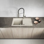 Kuchinox - SHIRE granitový drez 1-kom s odkvapkávačom SBS_411Y
