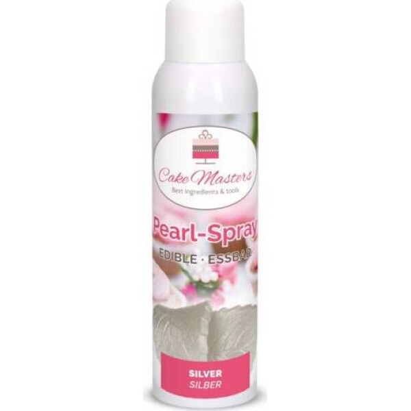 Farba v spreji perleťová 100ml, strieborná - Cake Masters - Cake Masters