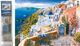 Norimpex Diamantové maľovanie Santorini