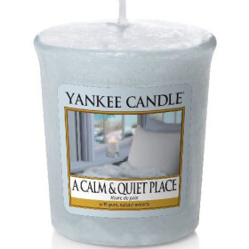 Yankee Candle A calm amp; quiet place vonná sviečka votívna 49g / doba horenia: až 15h (5038581033457)