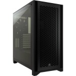 Corsair iCUE 4000D RGB midi tower PC skrinka čierna; CC-9011240-WW