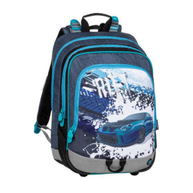 Bagmaster ALFA 20 D Školský batoh Blue / Grey / Black 19 L 191504