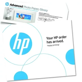 HP Advanced Fotopapier / lesklý / 10,2x30,5 cm / 10 listov (49V51A)
