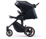 KINDERKRAFT SELECT Kočík kombinovaný 3v1 Prime 2 Venezian Black, Premium