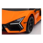 Mamido Detské elektrické autíčko Lamborghini Revuelto oranžové