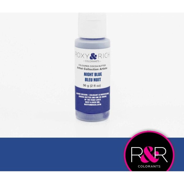 Kakaové maslo farebné 78 g night blue - Roxy and Rich - Roxy and Rich