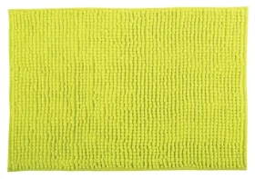 MSV CHENILLE kúpeľňová predložka 60 x 90 cm limetková / polyester / protišmyková