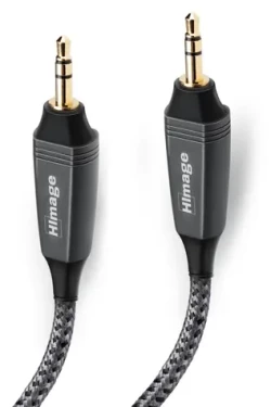 HImage Jack 3,5 mm (M) - jack 3,5 mm (M) 1,5 m šedá / Audio kábel / Stereo