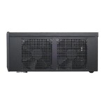 SILVERSTONE SST-GD05B Grandia / PC Skriňa / micro-ATX / USB 3.0 / bez zdroja / čierna (SST-GD05B USB 3.0)