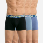 Pánske boxerky 3 ks DIM POWERFUL Boxers 3x - DIM - svetlo modrá M