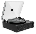 Victrola VTA-78-BLK-INT Eastwood čierna / Gramofón remienkový / 3 rýchlostný / BT / RCA / slúchadlový výstup