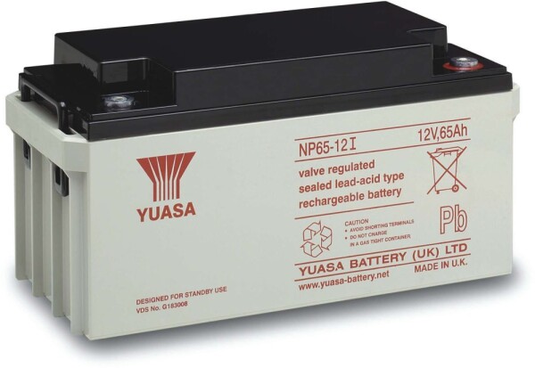 Yuasa NP65-12 YUASA 65Ah 12V akumulátor AGM