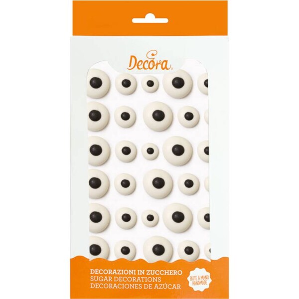 Cukrová dekorácia oči 30 ks - Decora - Decora