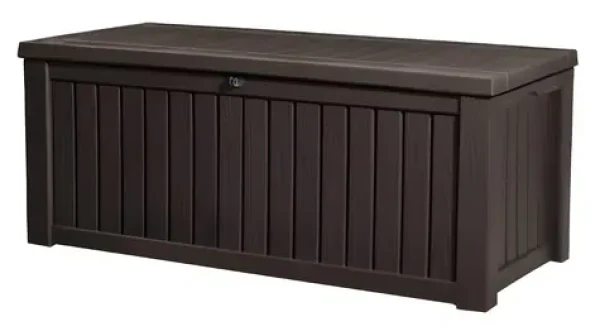 Keter Záhradný box Rockwood 570 l hnedý / Záhradný box / Objem 570 l (230401)