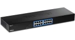Trendnet TEG-S17 / Switch / 16x Gigabit RJ-45 / 32 Gbit / s / kovové prevedenie, 19 "rack (TEG-S17)