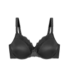 LADYFORM SOFT - Minimalizačná podprsenka: zmenšujúci efekt s jemnou čipkou Triumph BLACK 75D