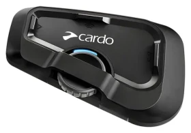 Cardo FRC2X003 čierna / Interkom pre motorkárov / 2 kanály / dosah 800 m / Bluetooth 5.2 / FM rádio (FRC2X003)