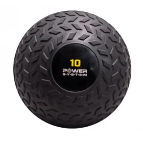 Posilňovacia Lopta Slam Ball čierna 10 kg (09301)