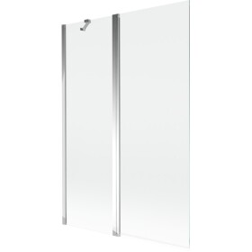 MEXEN - MIST vaňová zástena 120x150 cm 6mm f+s, chróm, číra 8A9-120-011-01-00