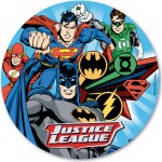 Jedlý papier Superman, Flash a Batman 20 cm - Dekora - Dekora