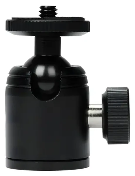 Obsbot OBB-2302-CE čierna / Guľová hlava na statív / závit 1/4" / záťaž do 2 kg / otočenie 360 ° / náklon -90 ° až 90 ° (OBB-2302-CE)