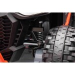 Mamido Detské elektrické autíčko Farmer Truck UTV Racing 4x4 24V biele
