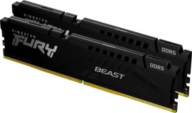 Kingston Fury Beast, DDR5, 16 GB, 4800MHz, CL38 (KF548C38BBK2-16)