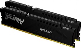 Kingston Fury Beast, DDR5, 64 GB, 5200MHz, CL40 (KF552C40BBK2-64)