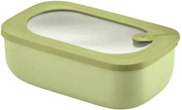 Guzzini Eco Store More zelená / Obdĺžniková dóza na potraviny / 900 ml / 20x12x7 cm (171001253)