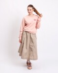 Fjällräven 1960 Logo Badge Sweater W 302 Chalk Rose M