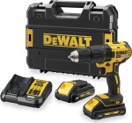 DeWalt DCD777L2T / Aku vŕtačka / 18V XR / 2x 3 Ah / 65 Nm / nabíjačka / kufor (DCD777L2T)