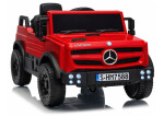 Mamido Elektrické autíčko Mercedes Unimog červené