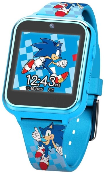 KiDS Licensing Sonic Smartwatch 10 funkcji SNC4055 Modrý